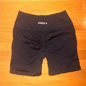 Aurola Navy biker shorts With Scrunch Butt Size M #gym #lift #workout